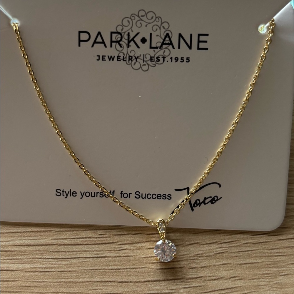 Park Lane Diamond Dash Gold Necklace
